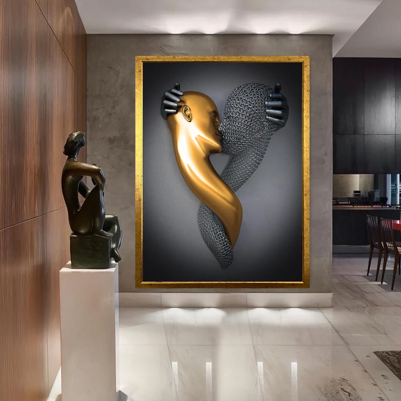 bronze and silver chain love