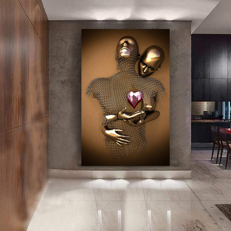 A0 monster size , Art Print on Canvas