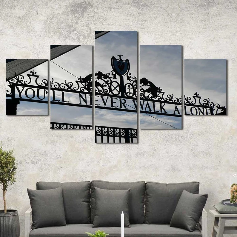 You'll Never Walk Alone Gate Liverpool England